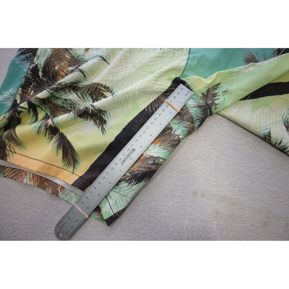 Tommy Bahama Board Shorts Mens 40 Green Palm Tree Tropical Print Relax Excellent - Picture 6 of 7